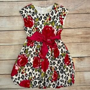 Children's Place Floral Short-Sleeve Dress